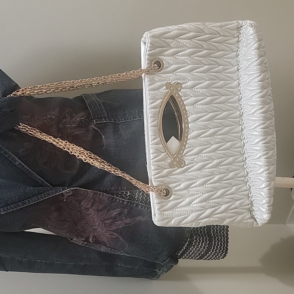 Nwt white bag